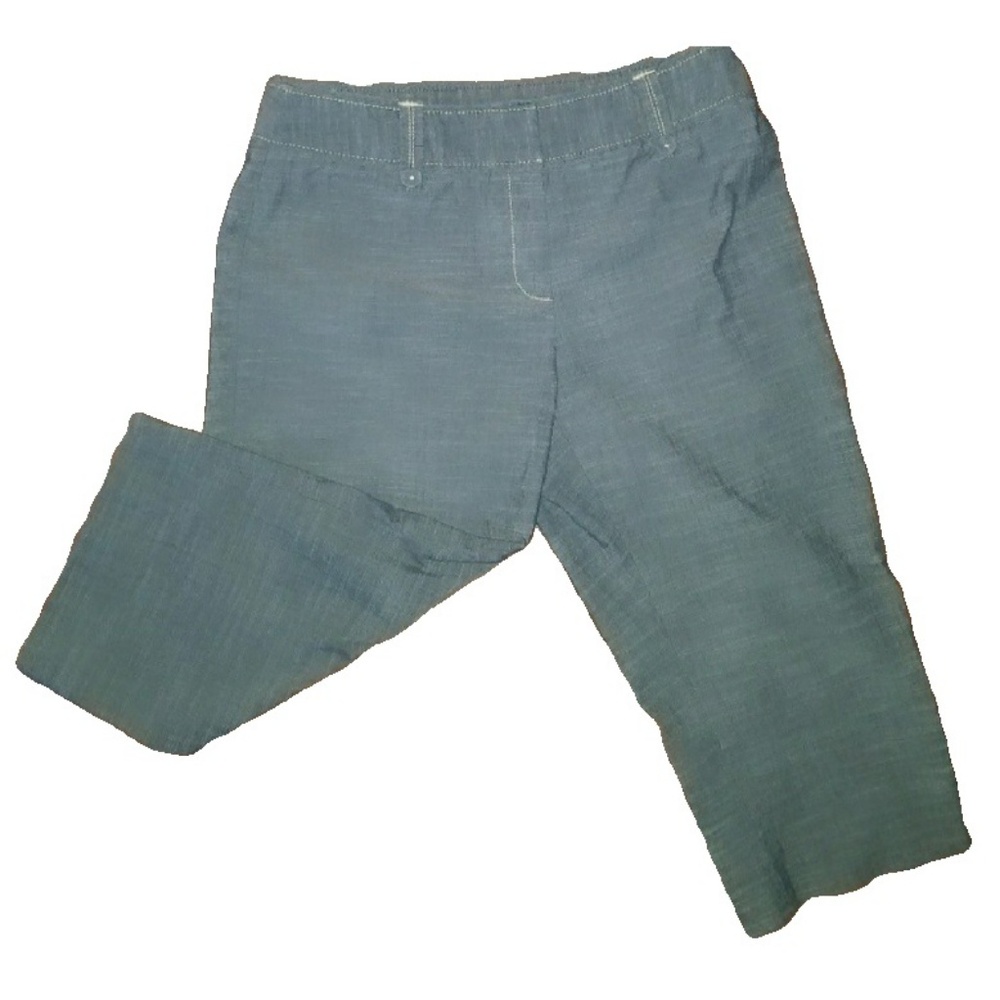 ❤ Apt 9 Maxwell Heather Blue Capri Size 10